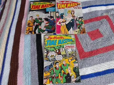 Buy 3 Rip Hunter Time Master Comics Numbers 20 21 22 1964 DC Comics Box 54 • 15£