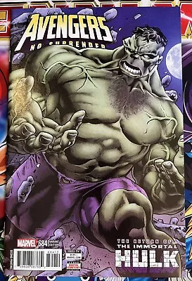 Buy AVENGERS NO SURRENDER #684 2nd Print 1st First App Immortal Hulk  2018 • 7.88£