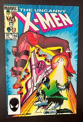 Buy UNCANNY X-MEN #194 (Marvel Comics 1984) -- Superheroes -- NM- • 6.32£