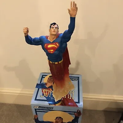 Buy DC Dynamics SUPERMAN Statue Tim Bruckner DC Direct W/Art Box • 325£