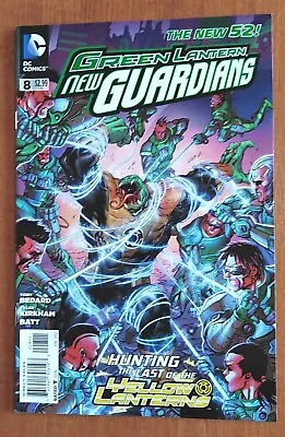 Buy Green Lantern New Guardians #8 - DC Comics 1st Print 2011 Series • 6.99£