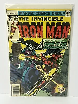Buy The Invincible Iron Man #102 Marvel Comics 1977 Bronze Age, Boarded • 9.38£