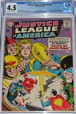 Buy Justice League Of America #29 CGC 4.5 1st SA Appearance Starman, Crime Syndicate • 162.07£
