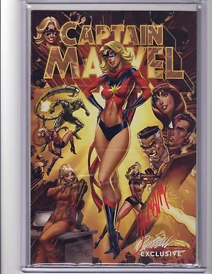 Buy Captain Marvel Vol. 11 #1 Signed By J. Scott Campbell Variant C • 63.95£