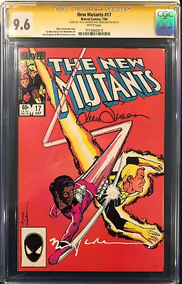 Buy New Mutants #17 CGC SS 9.6 Bill Sienkiewicz & Simonsen SIGNED Comic Book X-men • 236.54£