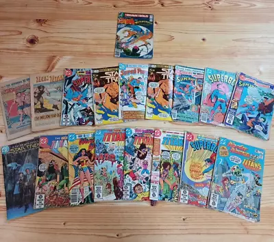 Buy Vintage DC And Marvel 80s Comics Job Lot X18 Bundle • 20£