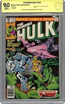 Buy Incredible Hulk #254 CBCS 9.0 Newsstand SS Milgrom/Shooter 1980 23-0B02941-050 • 179.21£