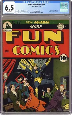 Buy More Fun Comics #75 CGC 6.5 1942 3785907005 • 1,878.87£