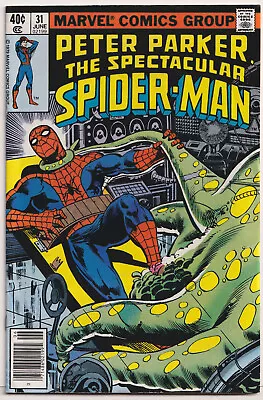 Buy Spectacular Spider-Man 31 VF+ 8.5 Marvel 1979 Carrion Al Milgrom • 7.97£