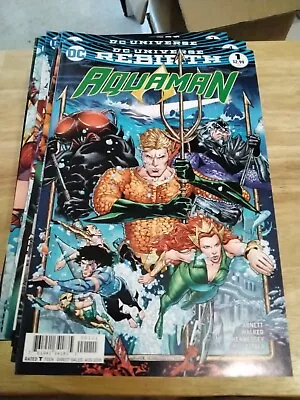 Buy Aquaman : X 52 Comics : D.C. Universe Rebirth 2016 : Dan Abnett / Sue Deconnick  • 49.99£