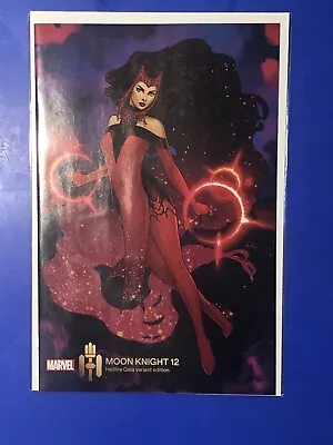 Buy Moon Knight #12 1st Print Scarlet Witch DAUTERMAN HELLFIRE GALA VARIANT 2022 NM+ • 4.10£
