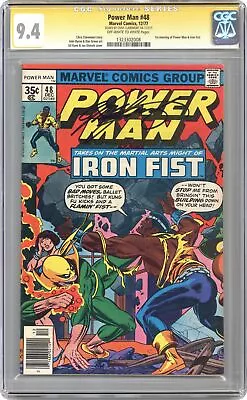 Buy Power Man And Iron Fist Luke Cage #48 CGC 9.4 SS Claremont 1977 1323302008 • 173.93£