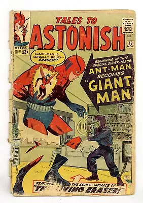 Buy Tales To Astonish #49 FR/GD 1.5 1963 Ant-Man Becomes Giant Man • 30.52£