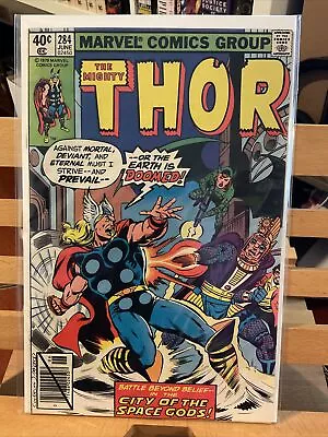 Buy Mighty Thor # 284 The City Of The Space Gods 1979 • 3.99£