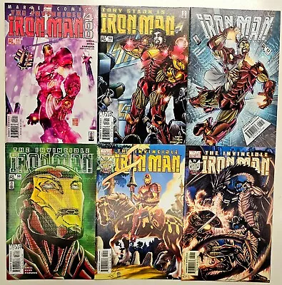 Buy Marvel Comics Iron Man Vol 3 Key Run 6 Issue Lot 55 56 57 58 59 60 High Grade FN • 0.99£