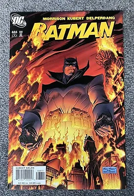 Buy Batman # 666 First Damian Wayne As Batman, First Prof Pyge Dc Comics First Print • 35£