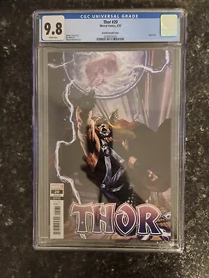 Buy Thor #20 CGC 9.8 1:25 1st Appearance God Of Hammers Bianchi Variant Marvel • 92.28£