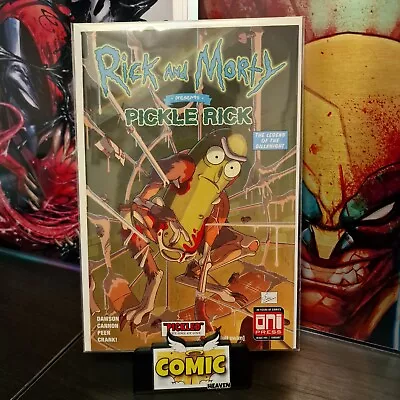 Buy Rick And Morty Pickle Rick #1 Spider-Man #1 Todd McFarlane Homage 🔥 ONI PRESS  • 29.95£