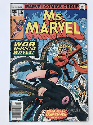 Buy Ms. Marvel #16 1st Mystique Cameo App. 1978 Newsstand Marvel Comics • 32.16£