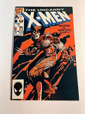 Buy Uncanny X-men 212 1st Battle Wolverine & Sabretooth (1986, Marvel Comics) • 11.87£