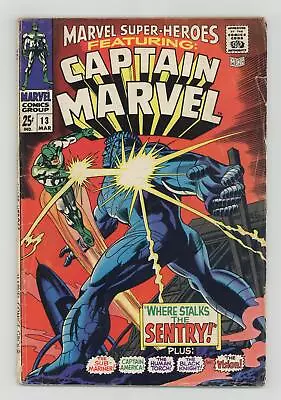 Buy Marvel Super Heroes #13 VG- 3.5 1968 1st Carol Danvers (pre Ms. Marvel) • 53.83£