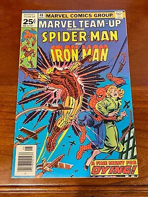 Buy Marvel Team-Up  #48 Spider-Man  & Iron Man VF 8.0 • 6.75£
