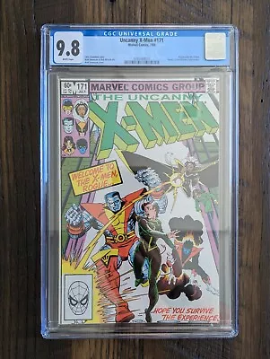 Buy Uncanny X-Men #171, CGC 9.8, Rogue Joins The X-men, WP, Marvel 1983 • 102.14£