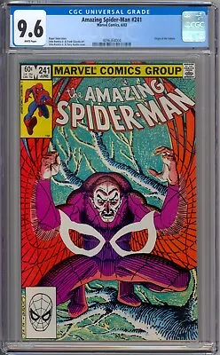 Buy Amazing Spider-Man 241 CGC 9.6 NM+ Marvel Comics 1983 • 47.38£