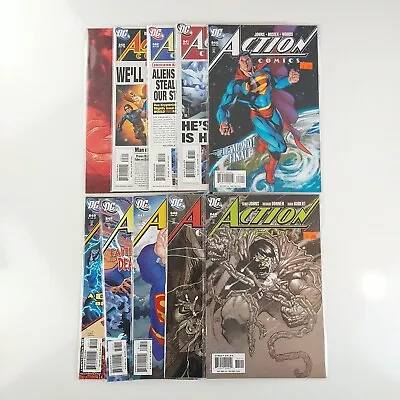 Buy Action Comics #840-849 Lot 841 842 843 844 845 846 847 848 849 Superman 2006 DC • 16.08£