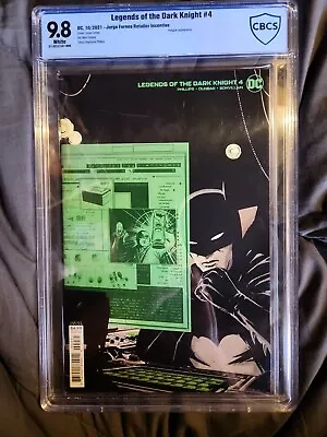 Buy Legends Of The Dark Knight #4 / Fornes Retailer Incentive (1:25) CBCS 9.8 • 56.30£