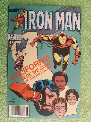 Buy IRON MAN #184 Potential 9.6 Or 9.8 NEWSSTAND Canadian Price Variant RD5869 • 27.27£
