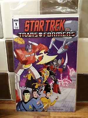 Buy 2018 Star Trek V Transformers Comic - Issue 1- Cover A - Boarded. • 7.99£