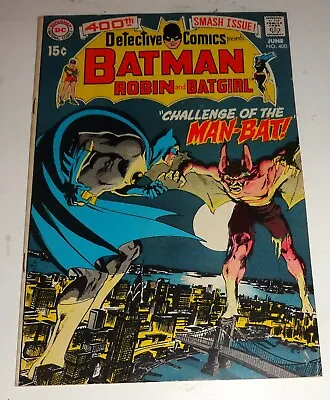 Buy Batman # Detective Comics #400 Neal Adams Classic First App Man Bat Vf • 396.91£