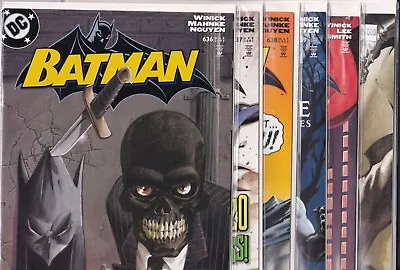 Buy Batman #636-641 Comic Book Lot Of 6 (DC Comics, 2005) Winick Mahnke Nguyen • 35.74£