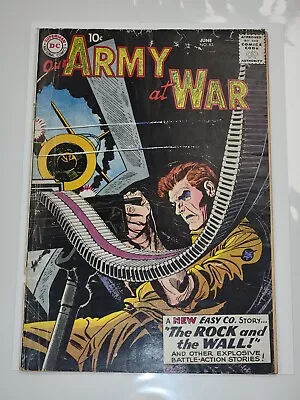 Buy Our Army At War #83 GD+ 1st App. Of Sgt. Rock 1959 Joe Kubert KEY WAR BOOK! • 1,598.24£