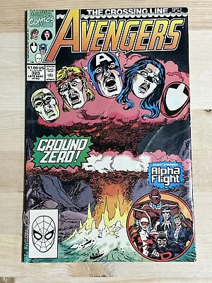 Buy Marvel Comics - The Avengers #323 Sep 1990 - One World's Not Enough... VG/F • 3.16£