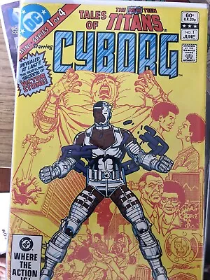 Buy Tales Of The New Teen Titans 1 Cyborg. Key Issue Cyborg Origin. Dc Comics 1985 • 6£