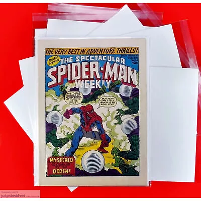 Buy Spectacular Spider-Man Weekly 354 Comic Bag And Board 19 12 79 UK 1979 (Lot 2403 • 7.50£