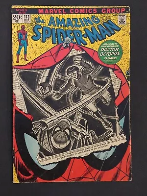 Buy Amazing Spider-Man # 113 VG+ 1st Hammerhead • 30.08£