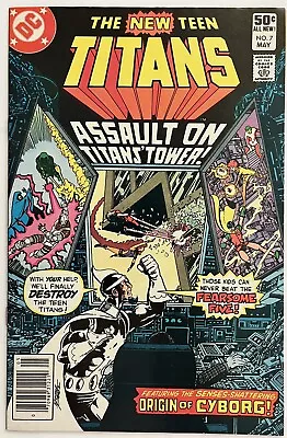 Buy The New Teen Titans #7 - 1981, Origin Of Cyborge, Newsstand  • 11.91£