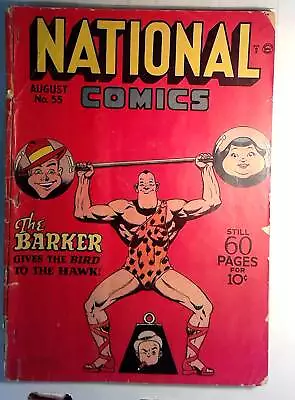 Buy National Comics #55 Quality Comics (1946) PR The Barker 1st Print Comic Book • 23.65£