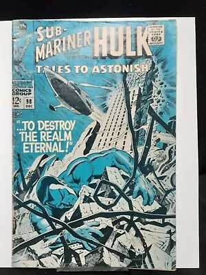 Buy Tales To Astonish #98 (Marvel, DEC 1967) • 11.84£