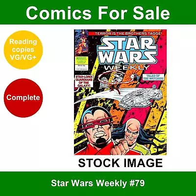 Buy Star Wars Weekly #79 Comic - VG/VG+ 29 August 1979 - Marvel UK • 3.49£