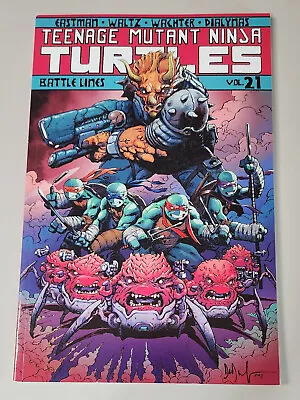 Buy Teenage Mutant Ninja Turtles Volume 21: Battle Lines  (idw 2019 Tpb) • 23.64£