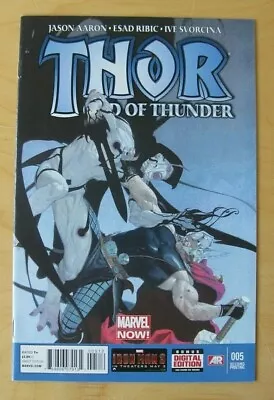 Buy THOR  GOD OF THUNDER #5 2nd PRINT (2015) VFN ORIGIN & 1st COVER OF GORR • 34.95£