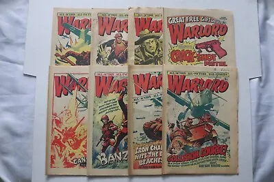Buy Eight WARLORD Comics 1975 1976 No 66 67 68 70 71 72 73 81 All Action Picture War • 9.99£