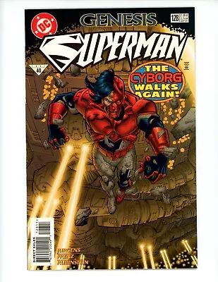 Buy Superman #128 Comic Book 1997 NM- 2nd Series Ron Frenz DC Cyborg • 1.58£