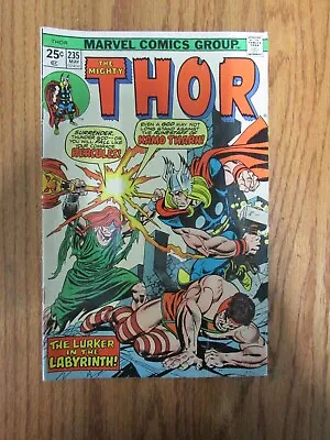 Buy Comic Book - Marvel Comics - The Might Thor No 235 May 1975 • 7.88£