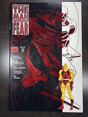Buy Daredevil: The Man Without Fear #5 Red Foil Cover Nov 1993 Embossed Marvel Comic • 40.05£