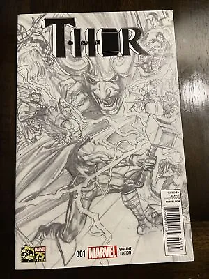 Buy Thor #1 1:300 Ross Variant Marvel Comics Nm • 104.07£